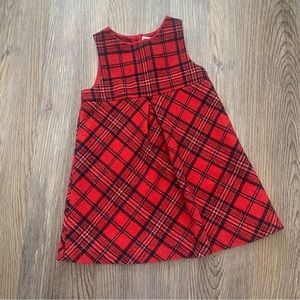 Janie and Jack Holiday Plaid Dress 3T